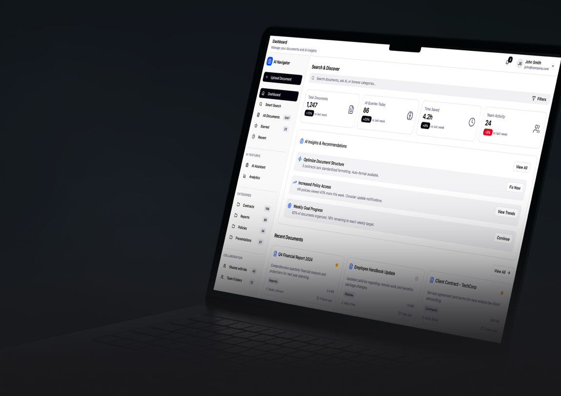 AI analytics platform for a Top-20 Asset manager
