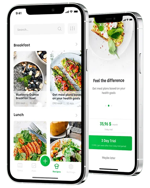 Healthy App for Tracking Calories and Improving Eating Habits