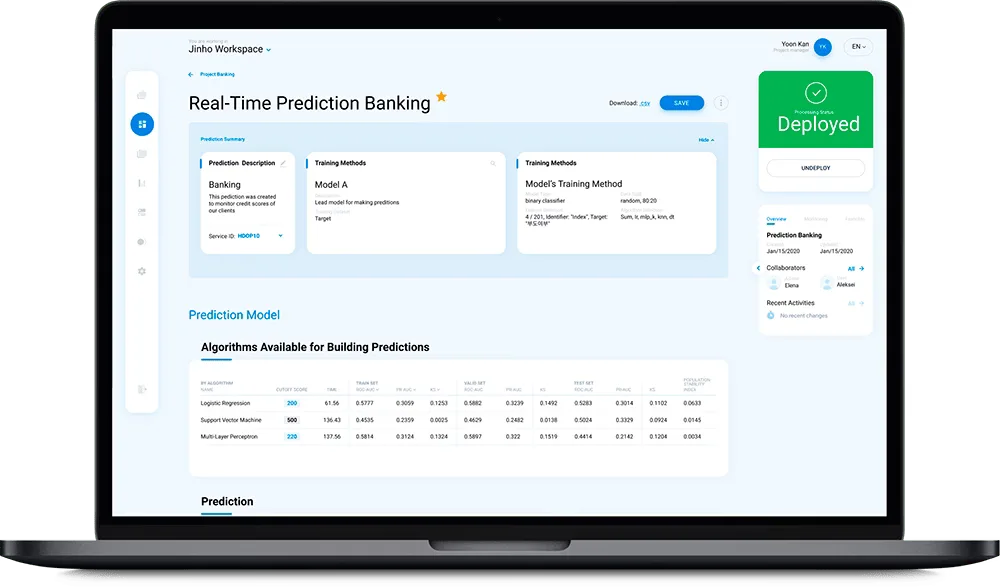 ai financial data management platform