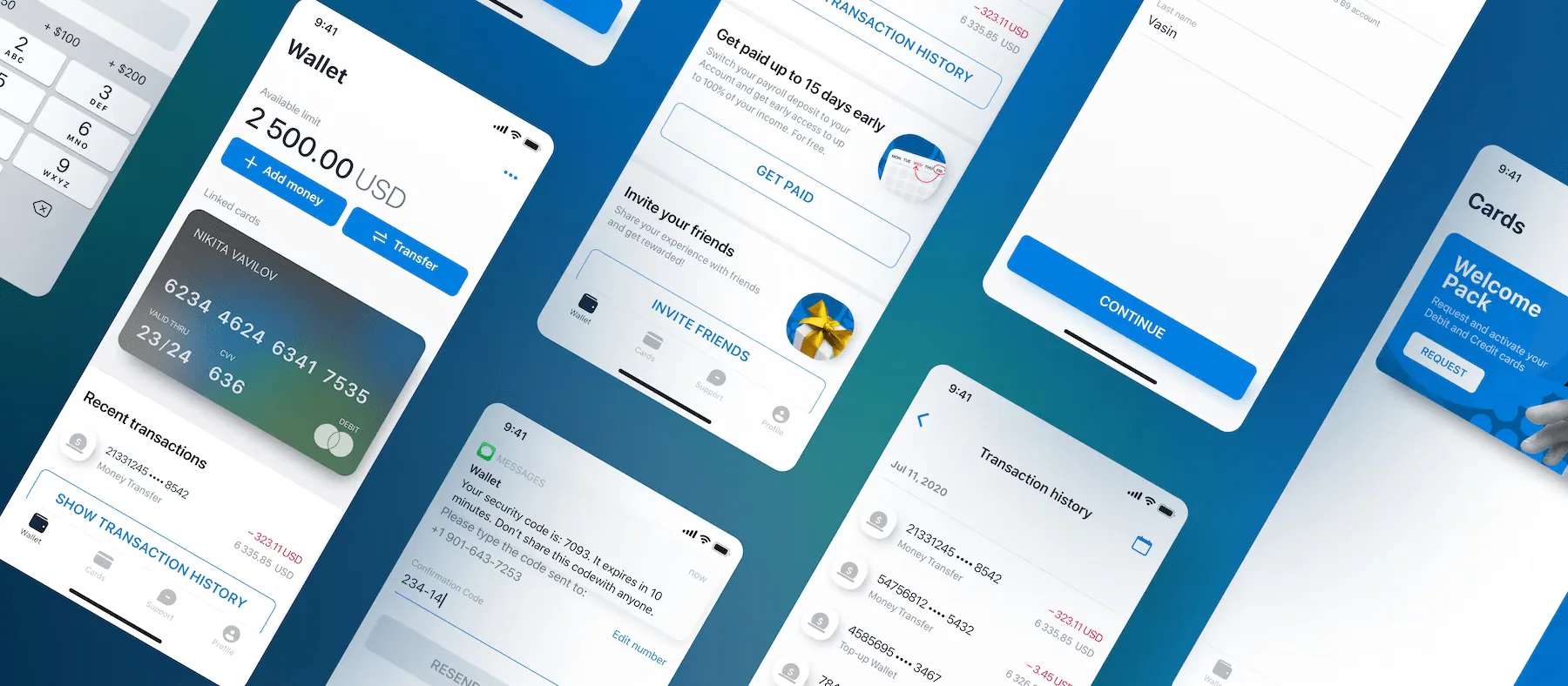 e wallet development