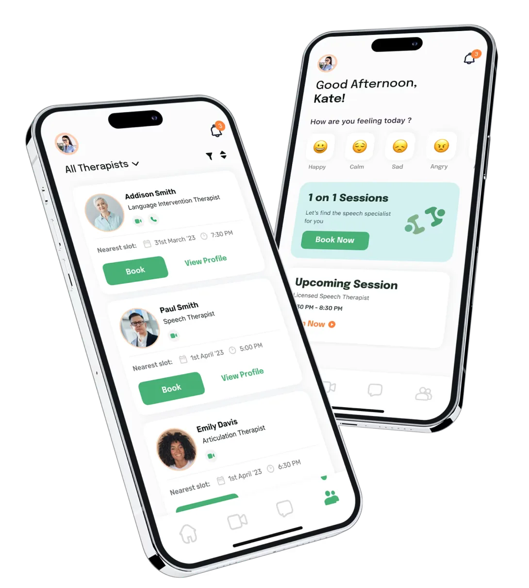 Telehealth Ecosystem for Matching Speech Therapists