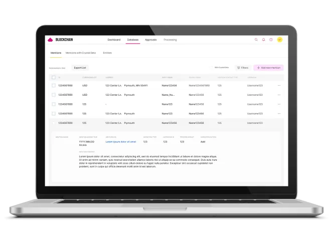 Blockchain Investigative Tool