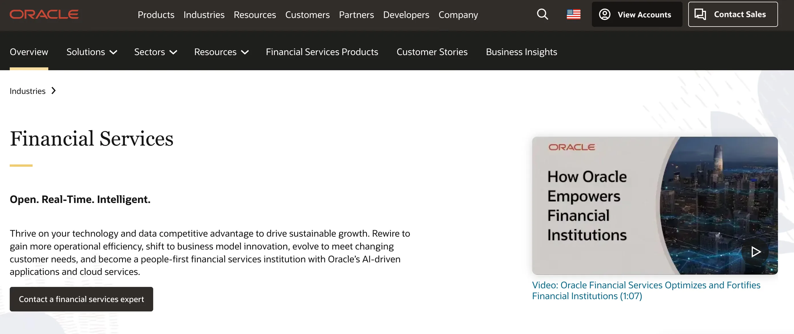 Financial Services industry
