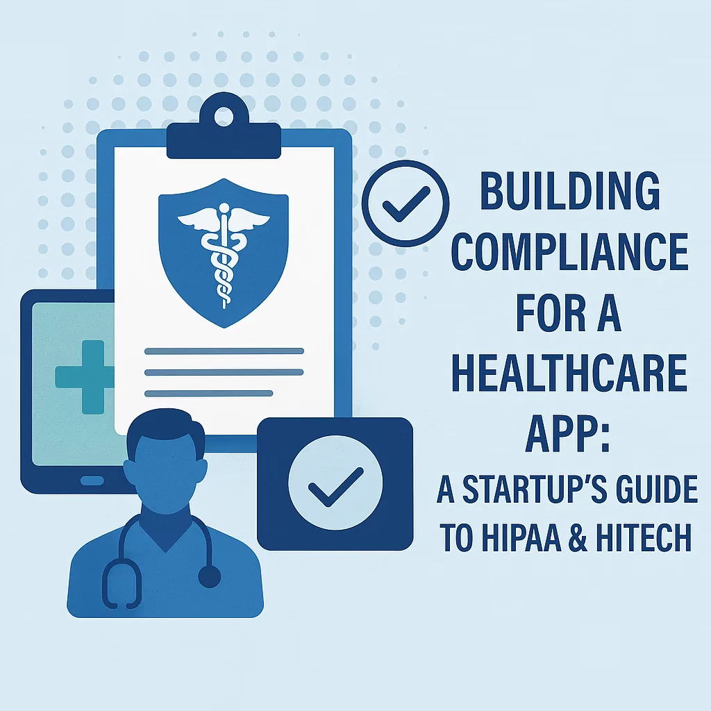 Building Compliance for a Healthcare App: A Startup’s Guide to HIPAA & HITECH