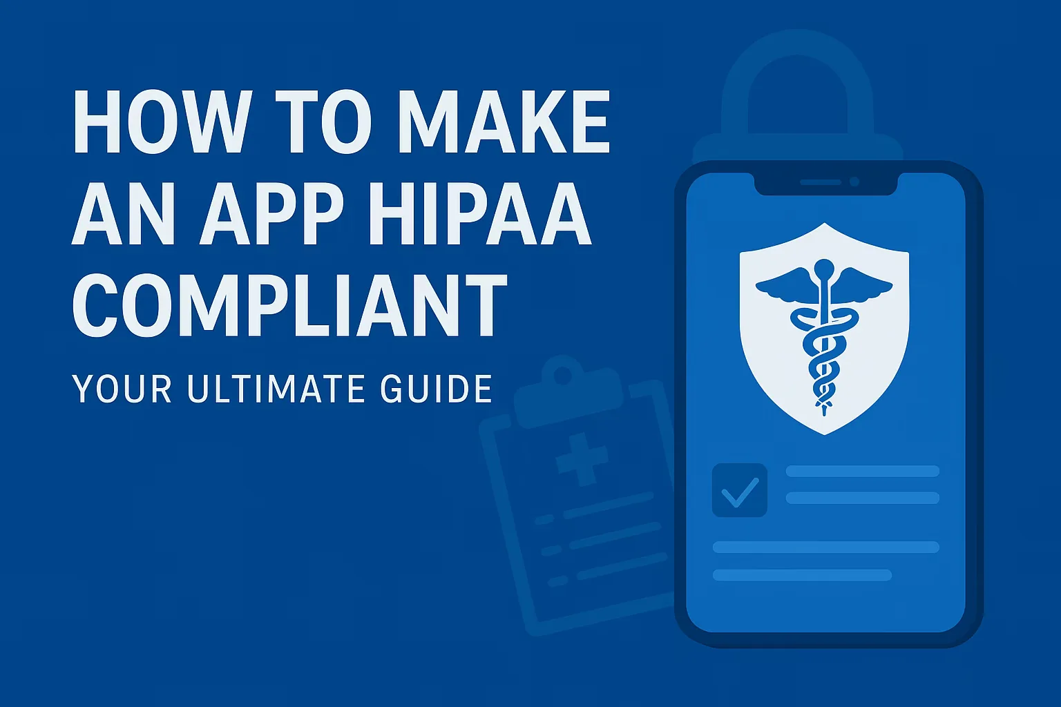 HIPAA Compliant App Development
