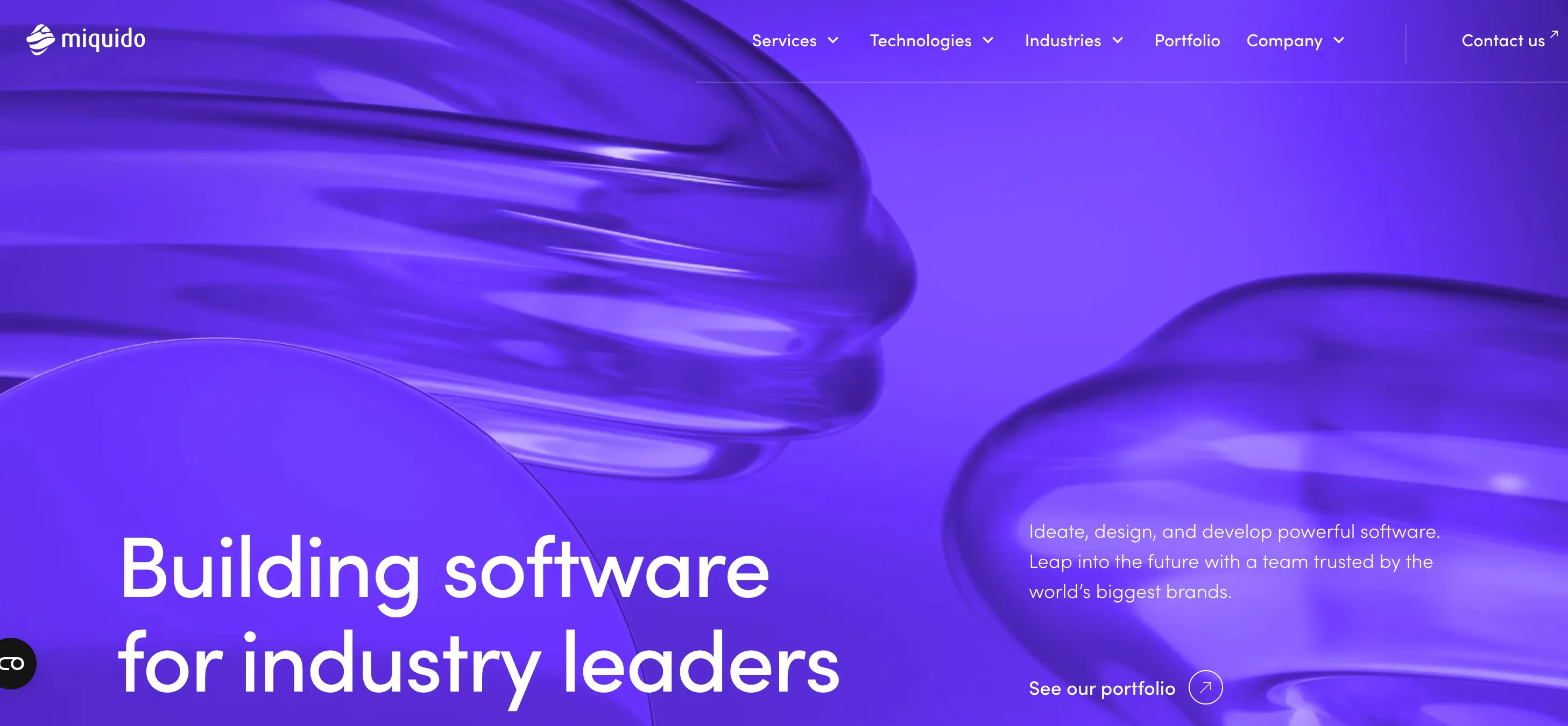 Building Software for Industry Leaders