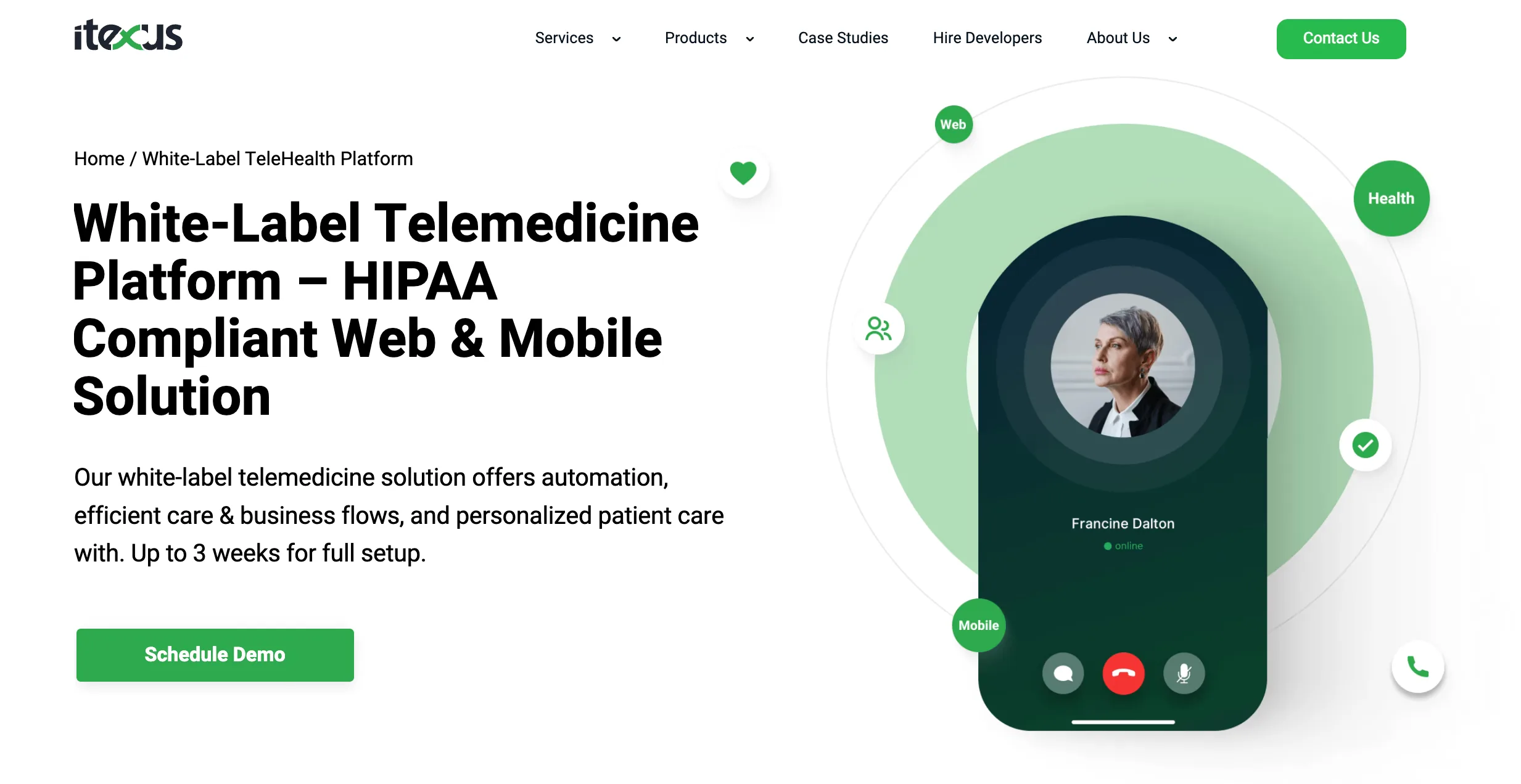 White-Label Telemedicine Platform