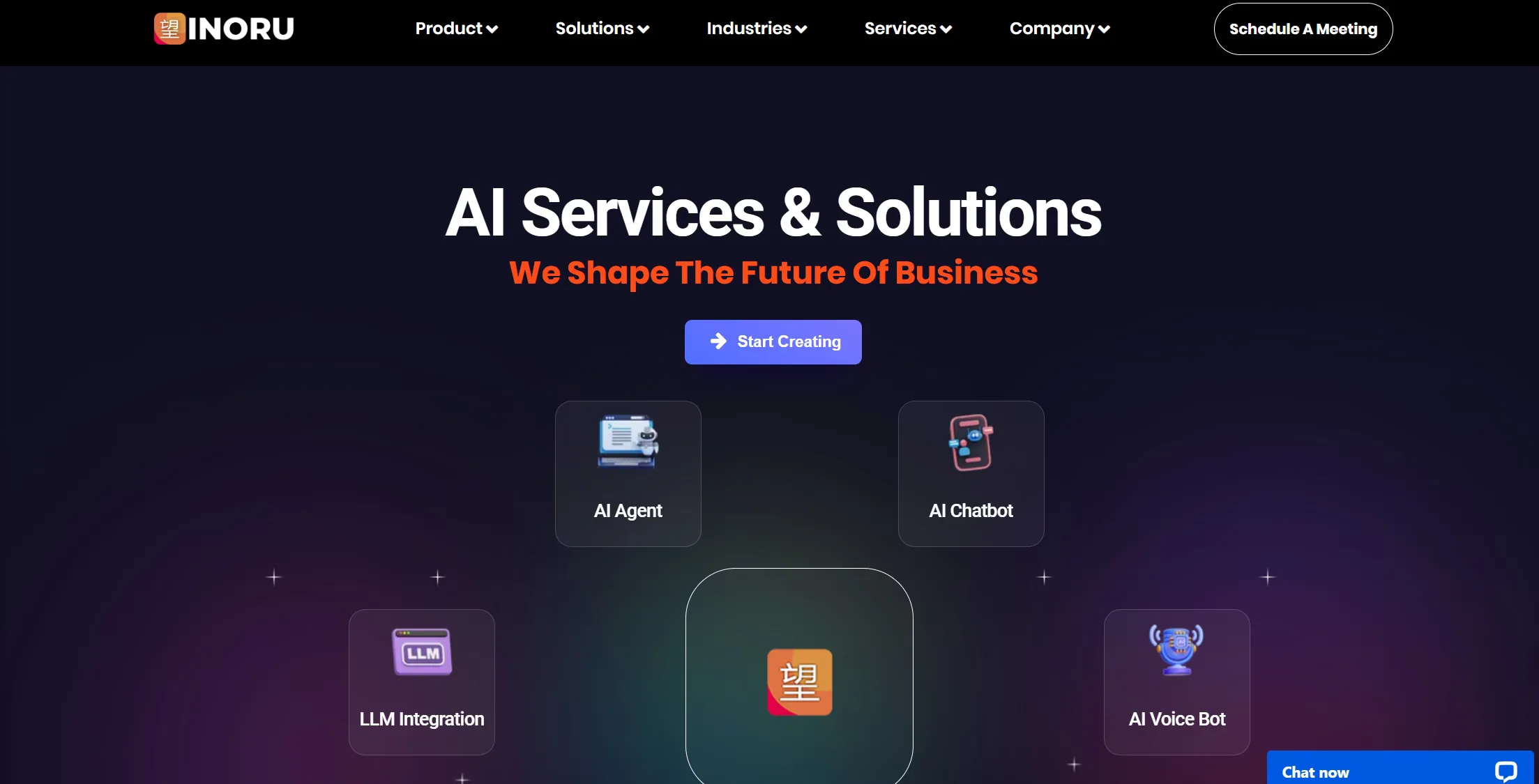 ihoru homepage screen