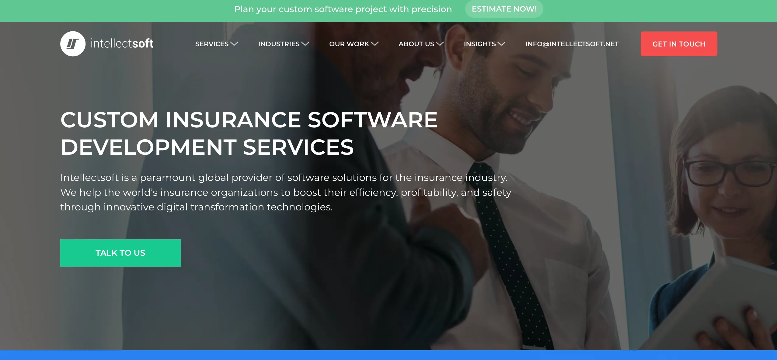 custom insurance software development services