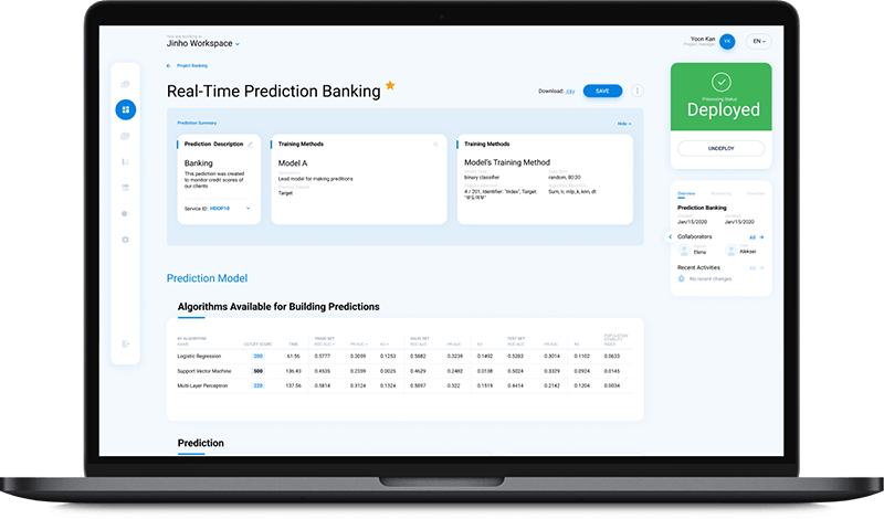 AI-based Financial Data Management Platform