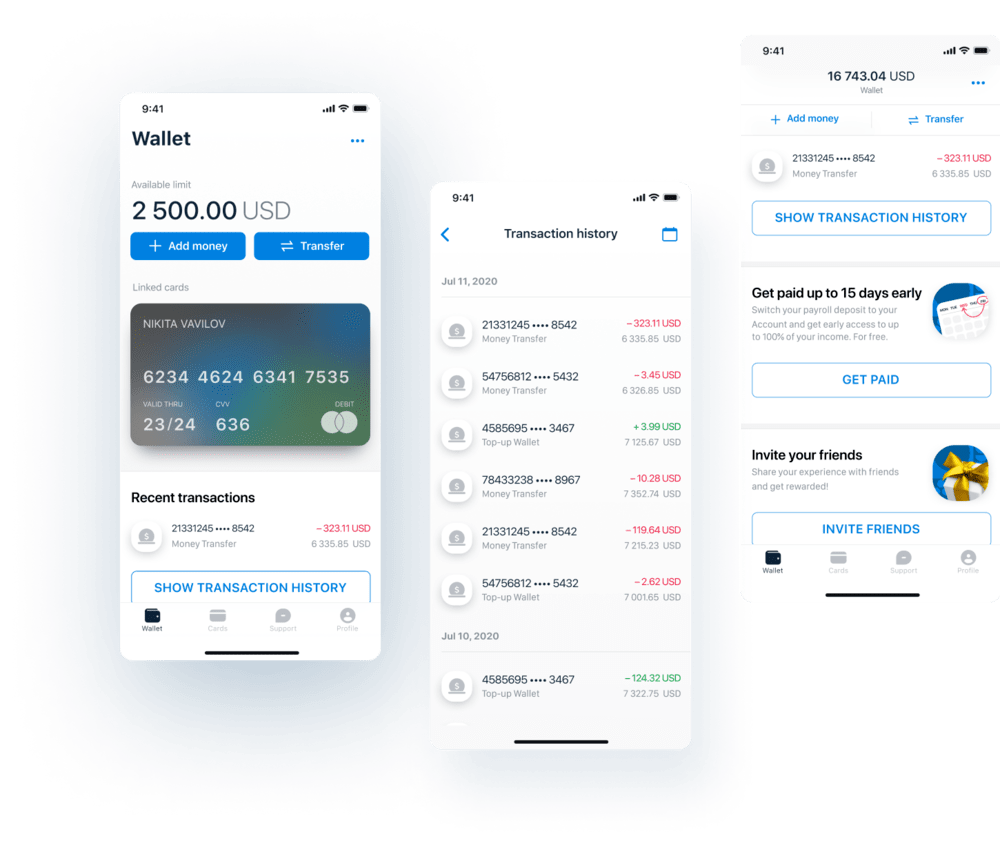 Design for Mobile Banking App for Migrants - Itexus