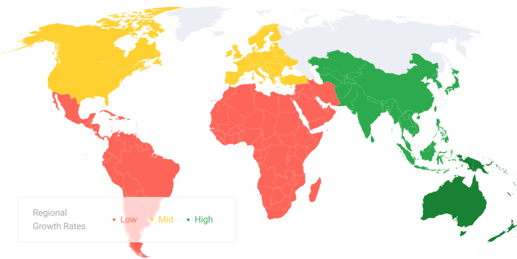 algo trading market map