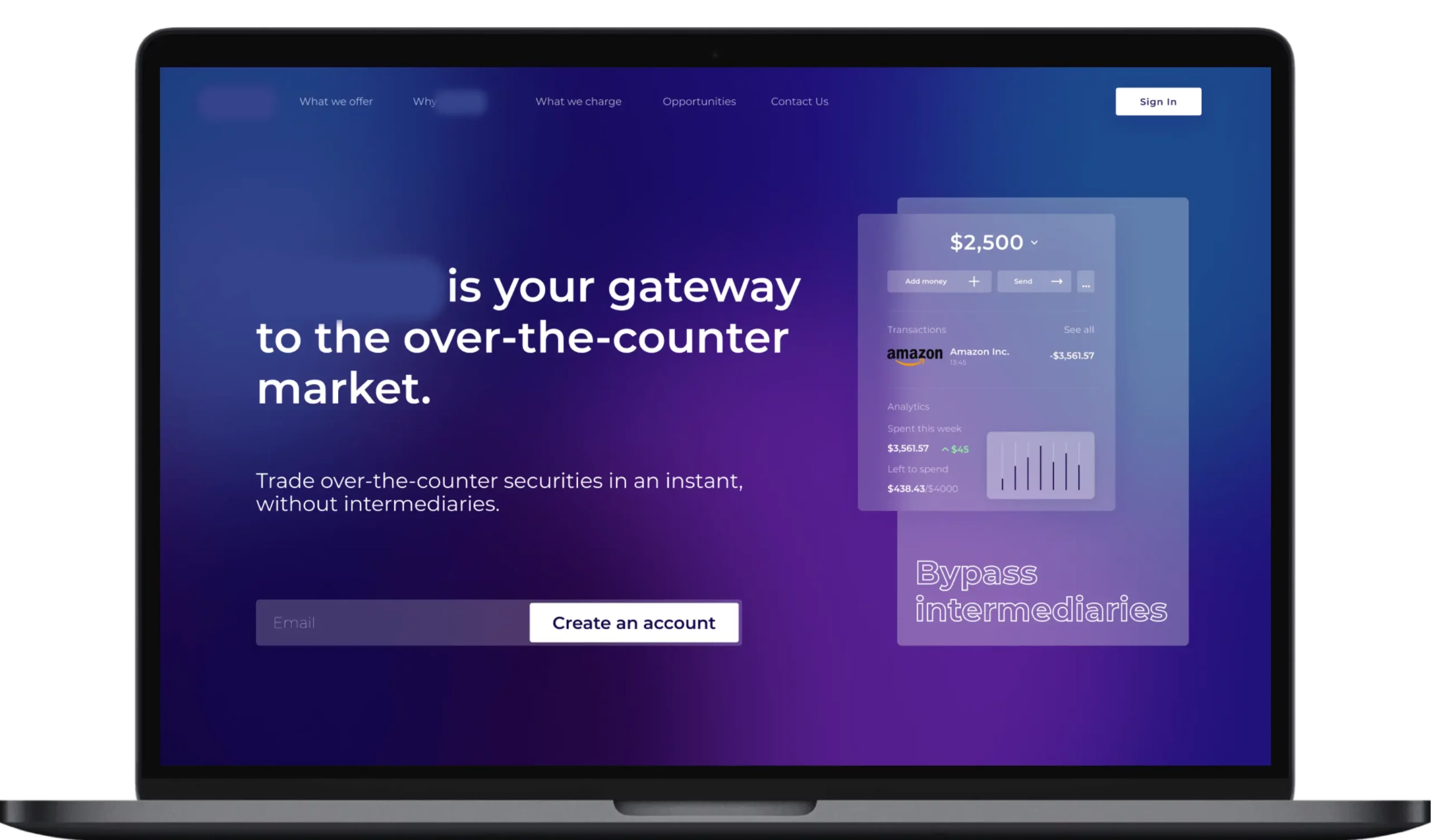 Centralized Platform for Trading Over-the-Counter Securities