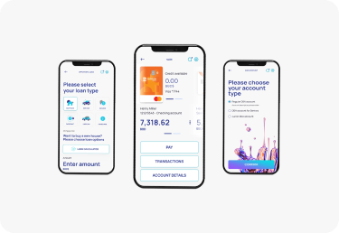 Mobile banking app