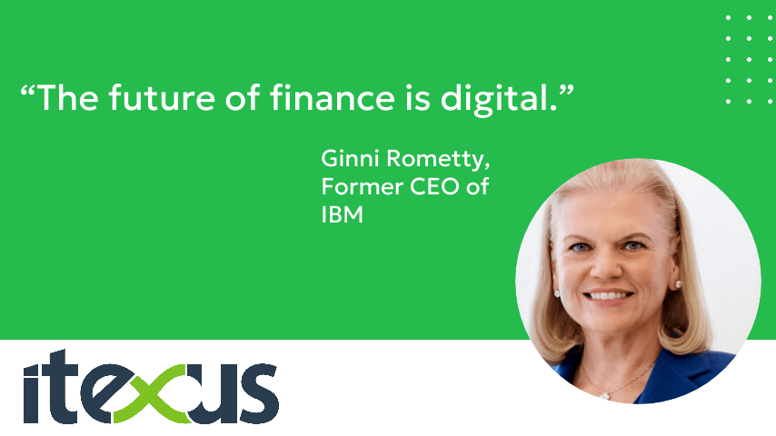 Quote about future of finance that is digital