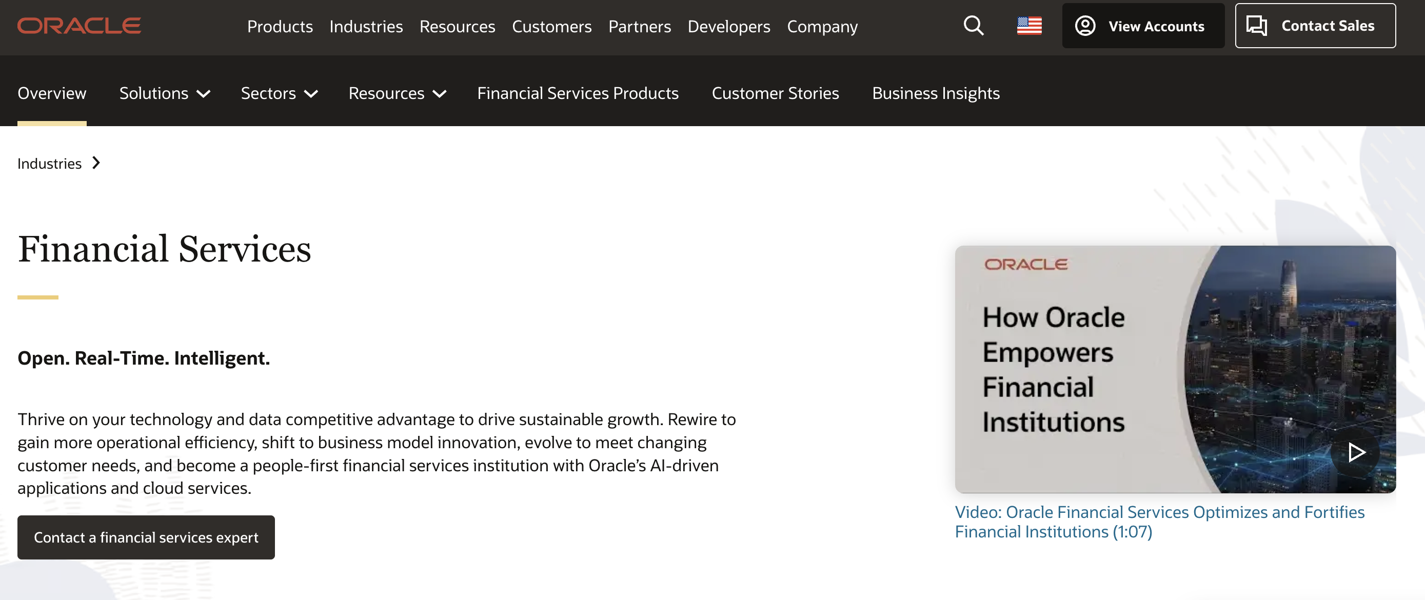 Financial Services industry