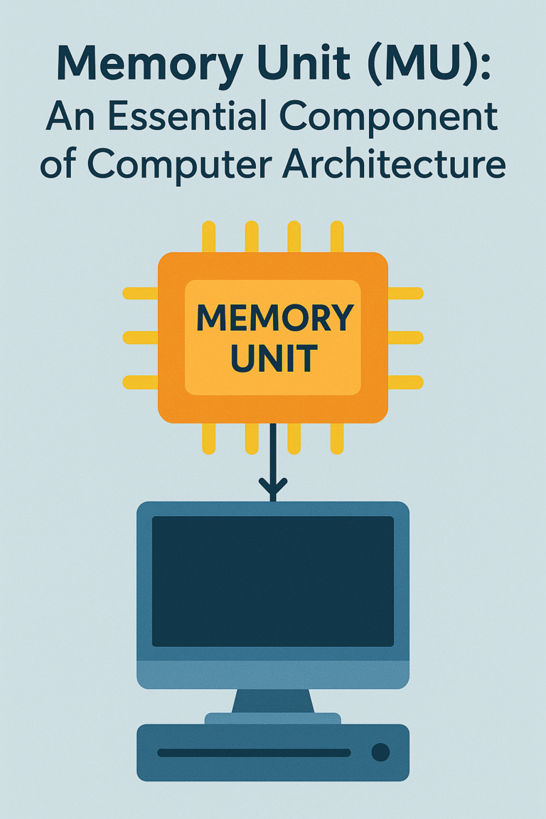Memory Unit (MU): An Essential Component of Computer Architecture - Itexus