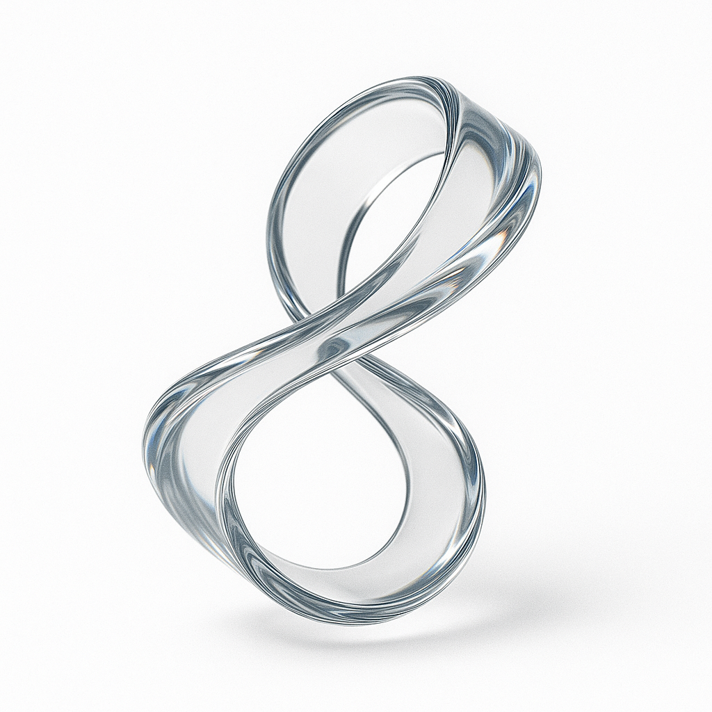 glass twisted ribbon shape-Itexus