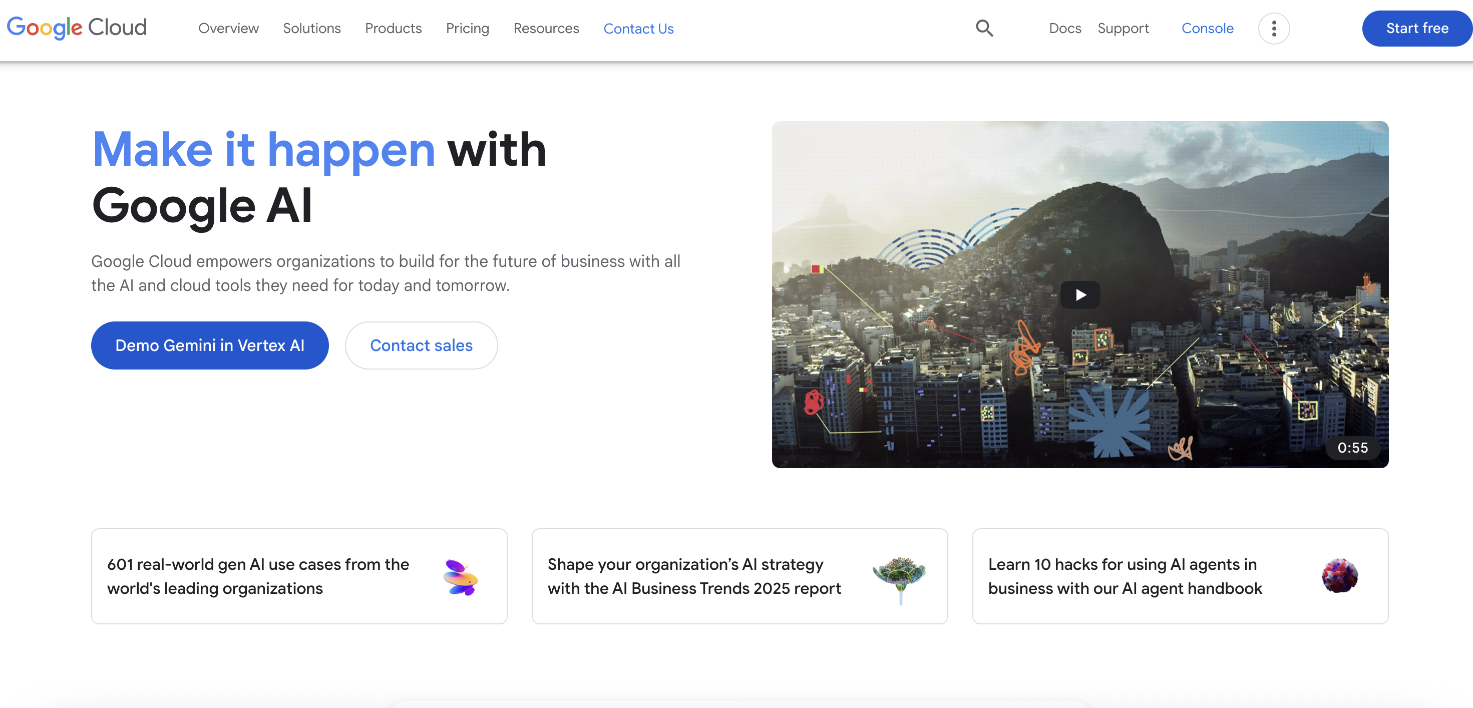 Google Cloud for A