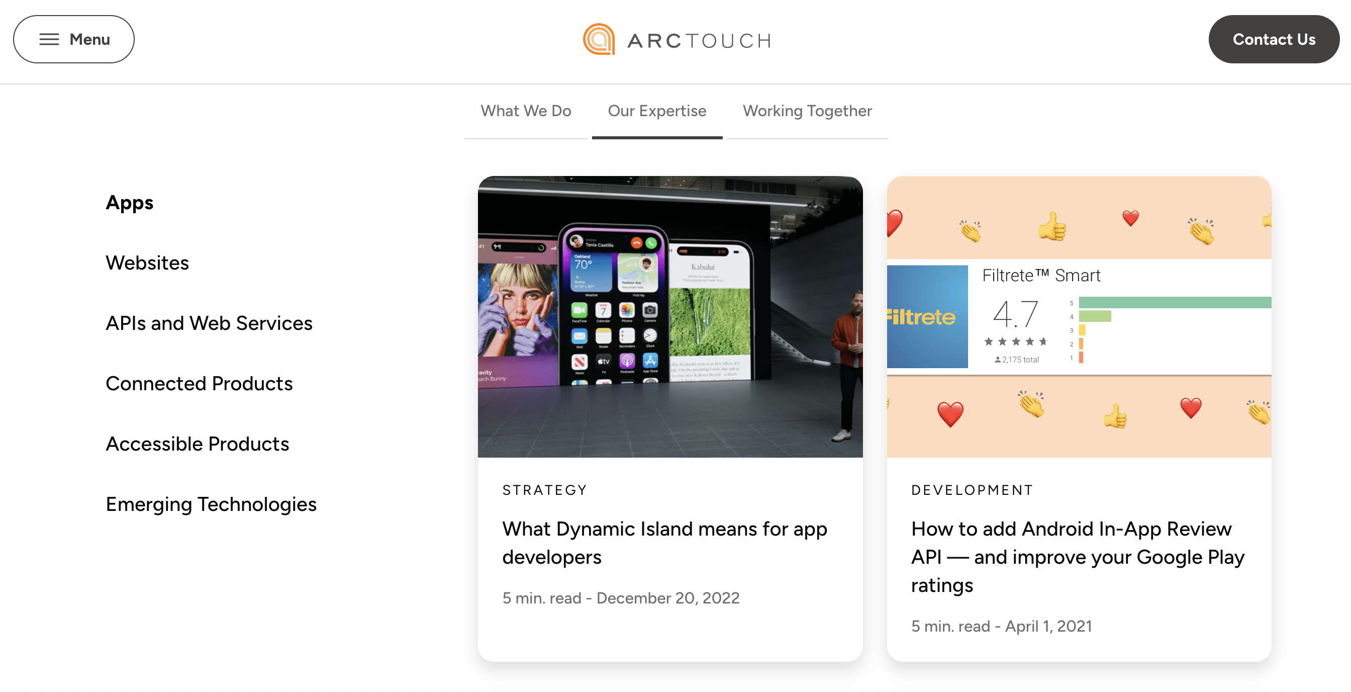 Services for Apps