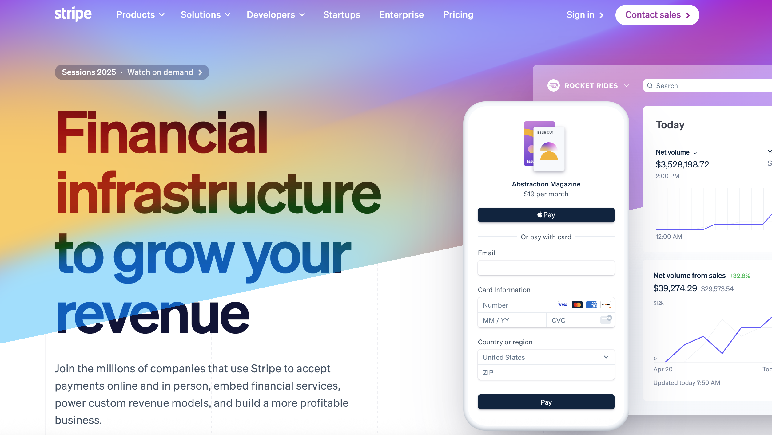Financial Infrastructure to Grow Your Revenue