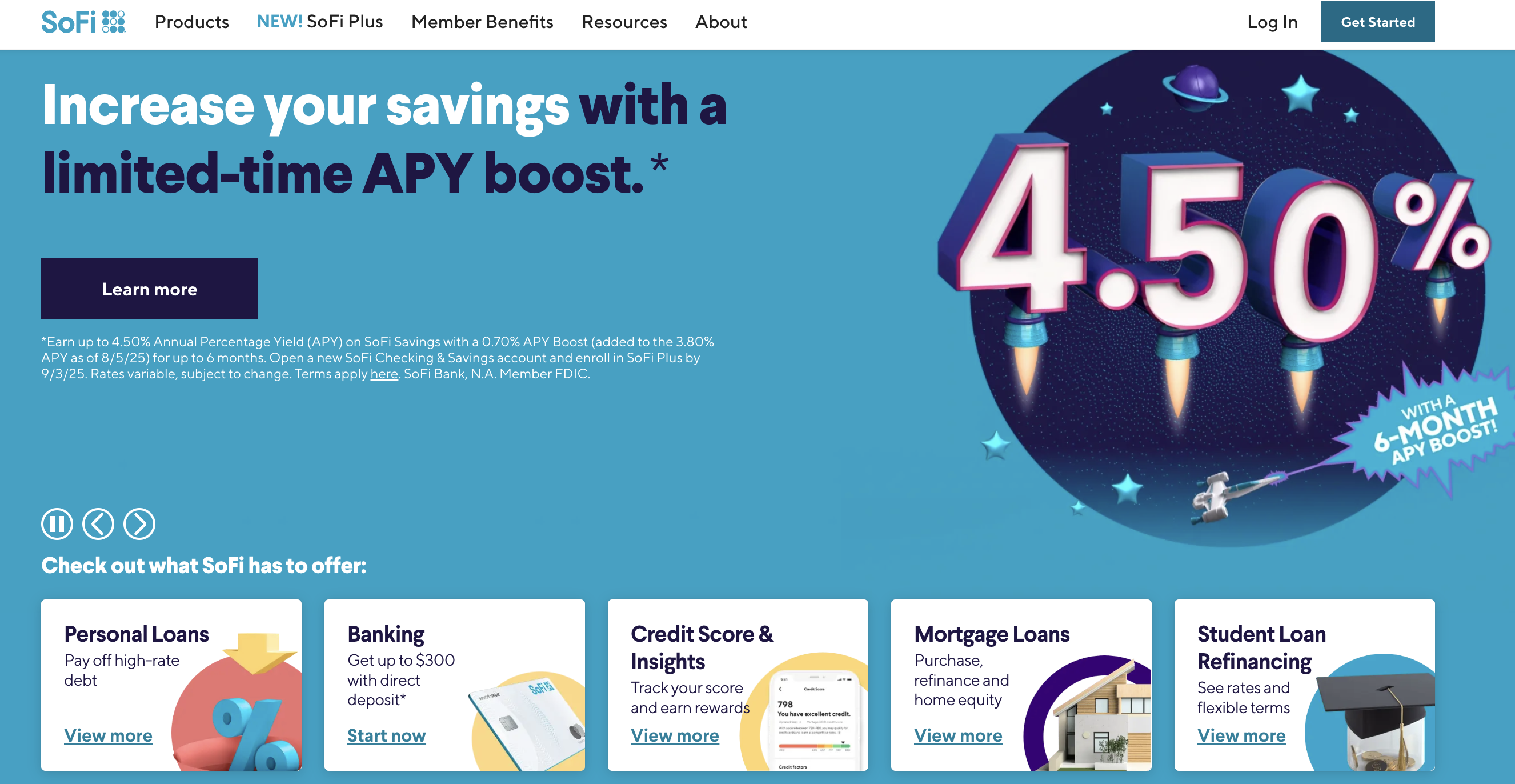 Banking, Loans, Invest, Credit Card, & Mortgages