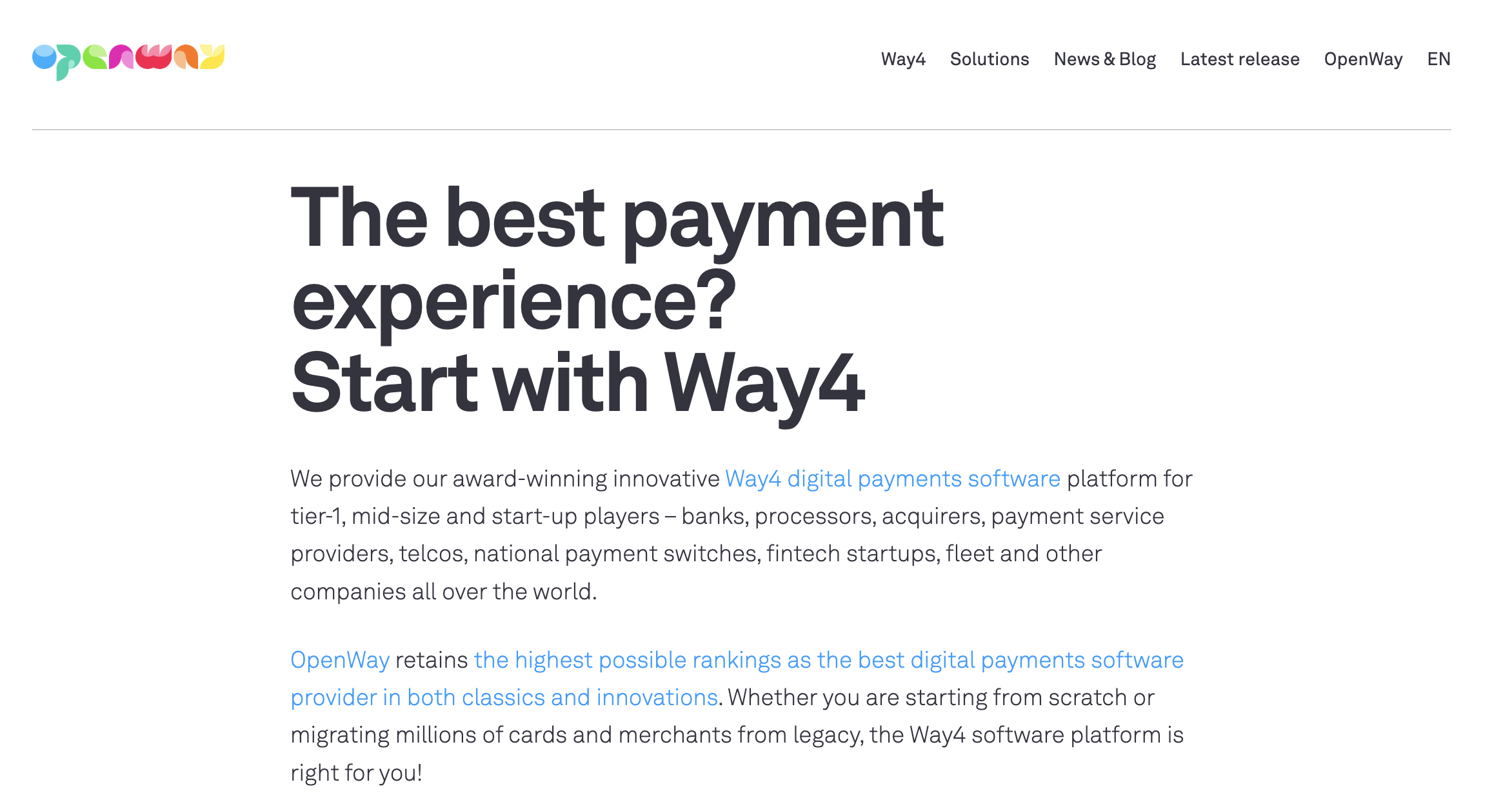 openway - payment software