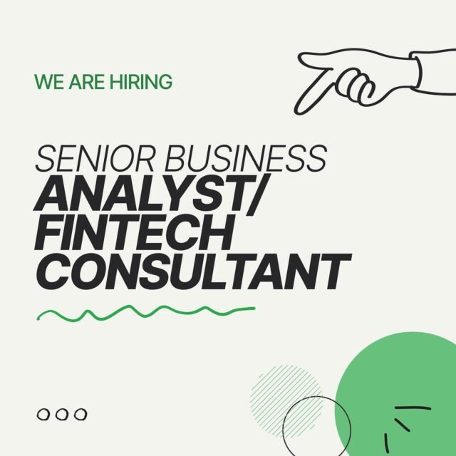 Hello Everyone!💚We are hiring a Senior Business Analyst/Fintech Consultant!

Itexus is looking for a person with the skills of a business analyst and a product manager, good knowledge of finance, and a desire to deepen his/her expertise in this domain. Our perfect candidate is able to communicate fluently with serious clients about their business requirements and recommend product solutions and functionality to meet their business needs.

If you have in-depth knowledge of the fintech domain, command of the English language, and experience in pre-sales - perhaps it's time to join Itexus?

A detailed description of the vacant position is available on our website ✨itexus.com✨

jobs@itexus.com

#itexus_career