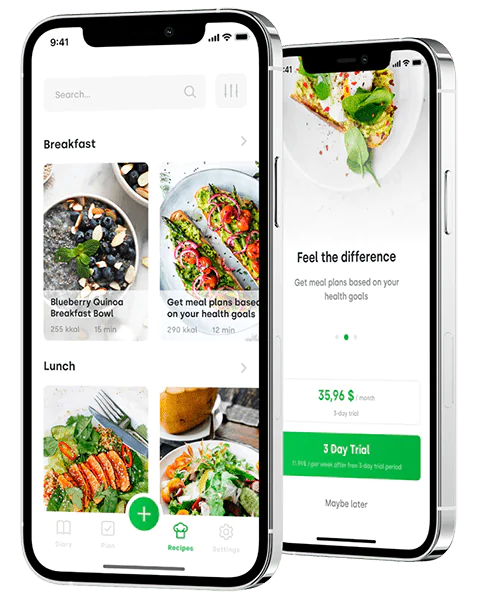 Healthy App for Tracking Calories and Improving Eating Habits