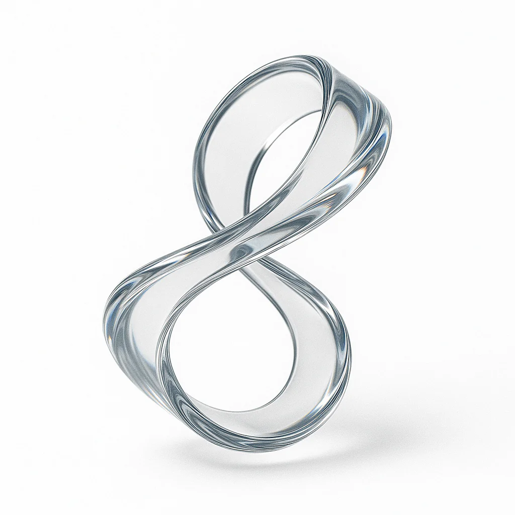 glass twisted ribbon shape-Itexus