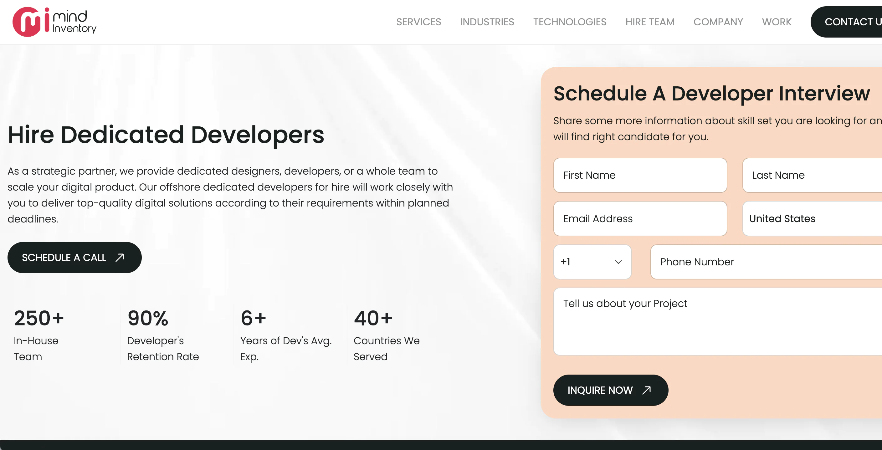 hire dedicated developers